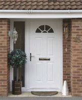 composite door and side light