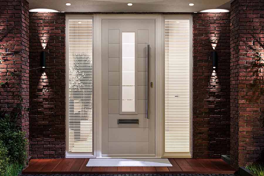 Monza style composite front doors