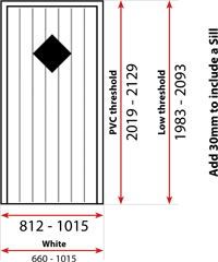 diamond composite door